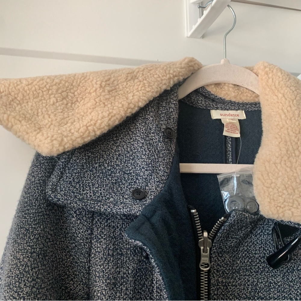 NWOT Sundance Winter Duffle Coat Sz 6 - Picture 6 of 10